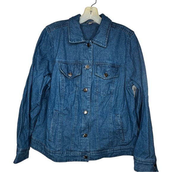 Jessica London Jackets & Blazers - Jessica‎ London Jean Jacket